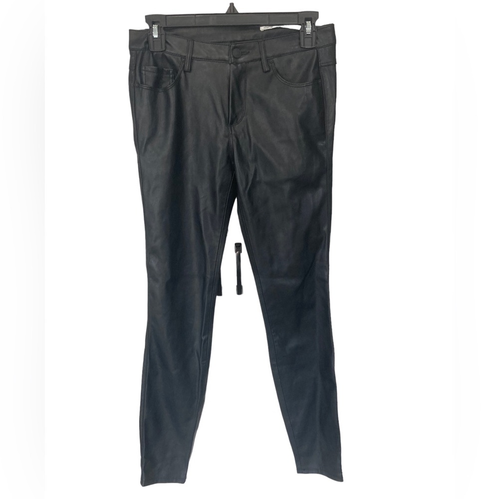 Zara‎ Woman Faux Leather Skinny Pants